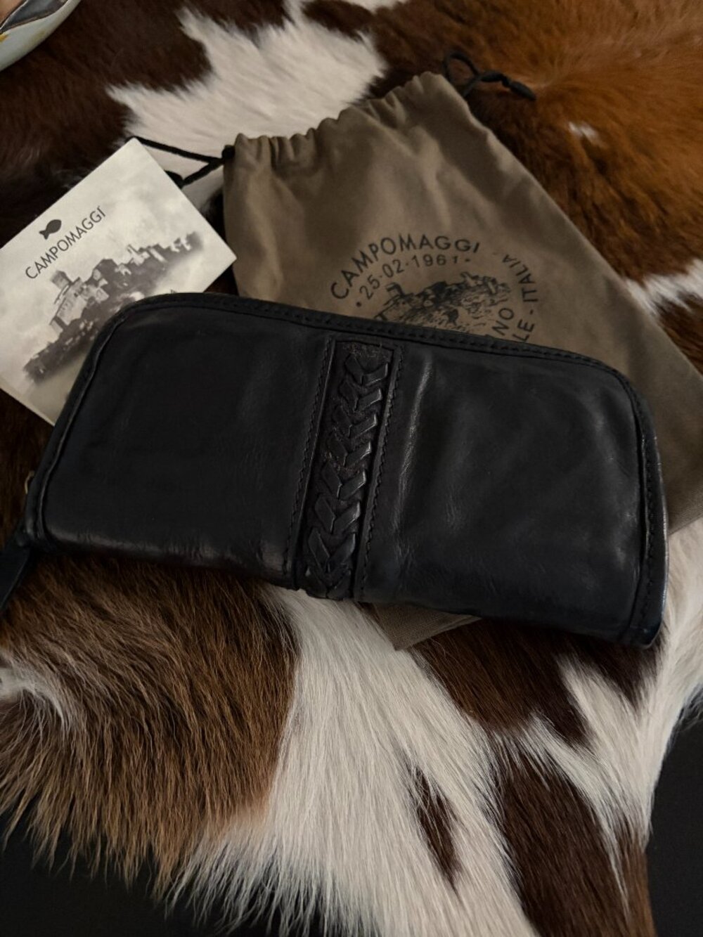 Campomaggi Black Wallet